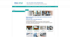 Desktop Screenshot of pro-ipso.com