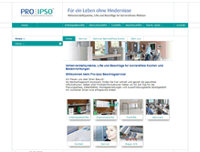 Tablet Screenshot of pro-ipso.com
